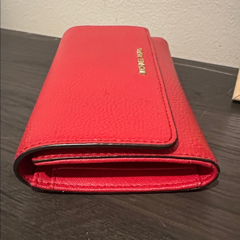 Michael Kors Vibrant Red Wallet - Picture 6 of 6